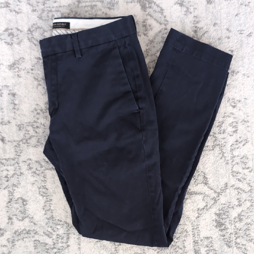 Banana Republic Navy Chinos
